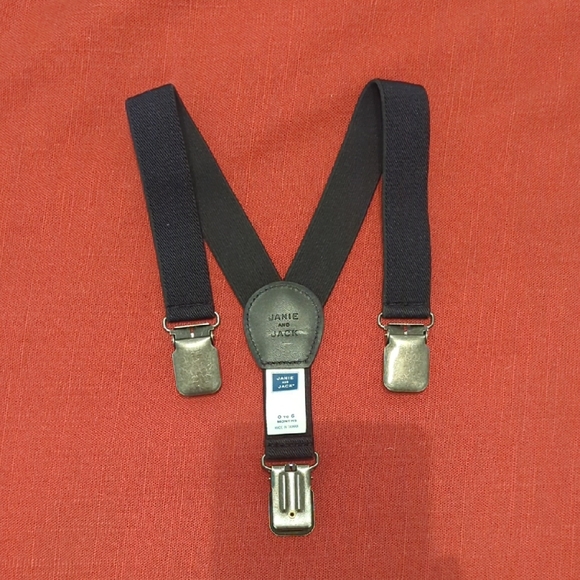 Janie and Jack Baby Suspenders - Picture 1 of 4